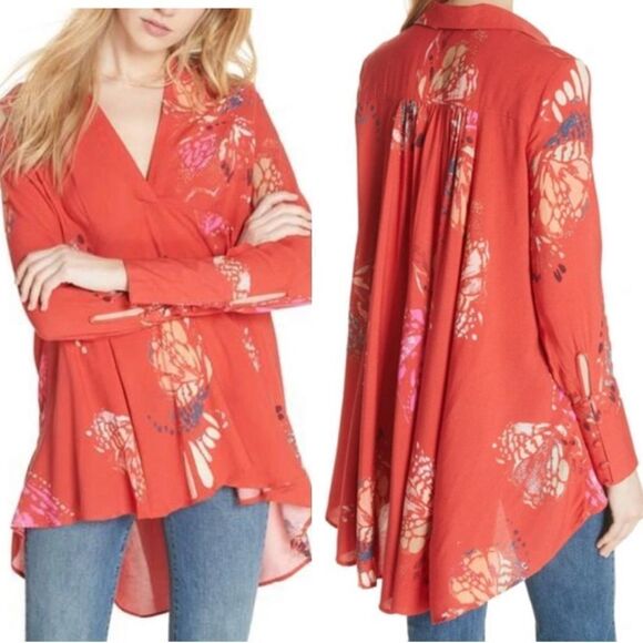 Free people Field Of Butterflies Tunic - Picture 5 of 14